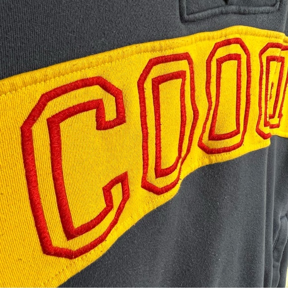 Coogi Sweatshirt Mens 3X Spellout Varsity Style Pullover Wood Toggle Closure - Picture 3 of 14